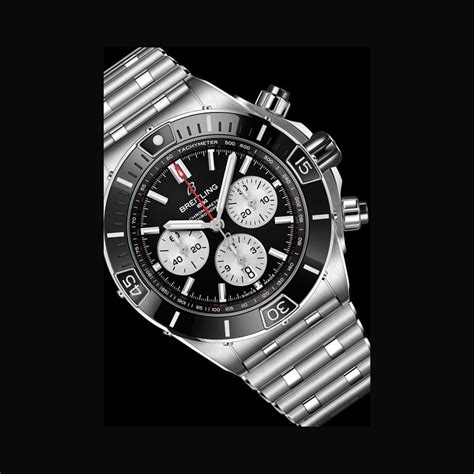 bracelet acier breitling chronomat|Breitling super Chronomat.